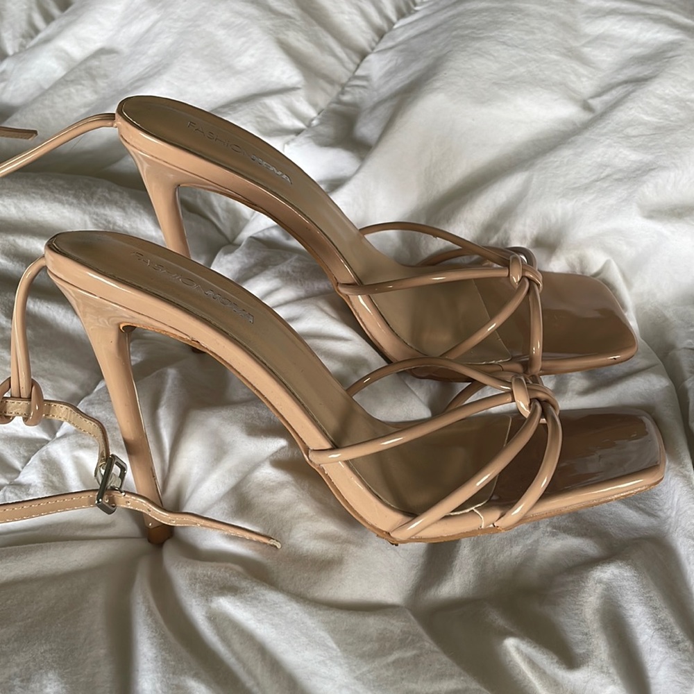 Cream colored heels